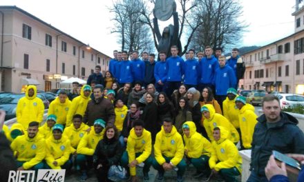 Atalanta, Palmeiras e Nordhorn scoprono Rieti. Che accoglienza per le squadre della Scopigno Cup