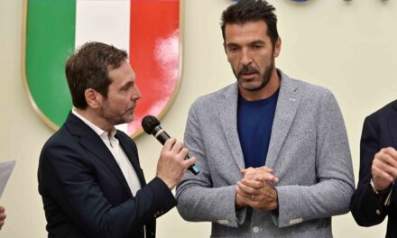 Award ceremony of the MANLIO SCOPIGNO and FELICE PULICI Awards – Parade of sports stars at the MANLIO SCOPIGNO and FELICE PULICI awards – Among the winners Gianluigi Buffon, Marco Tardelli, Fabio Pecchia, Gabriele Gravina