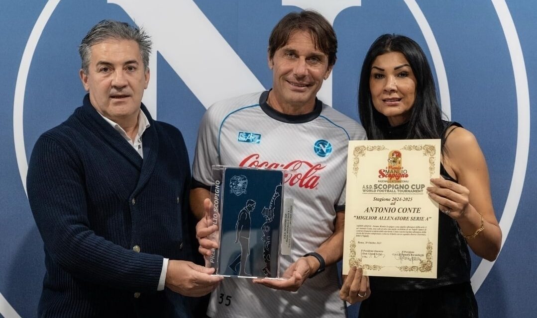 Press Release: Manlio Scopigno Award to Antonio Conte