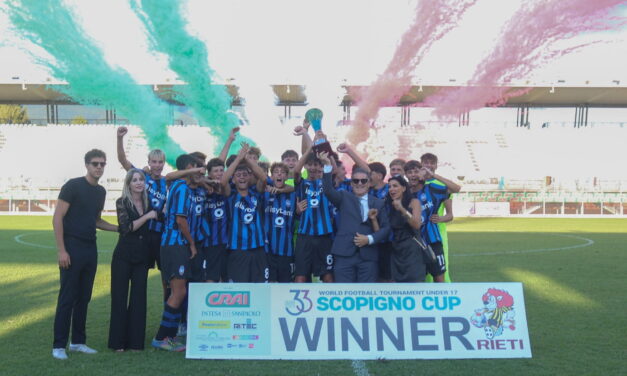 Official presentation of the 34th Scopigno Cup Rieti World Football Tournament and the Scopigno and Pulici Awards